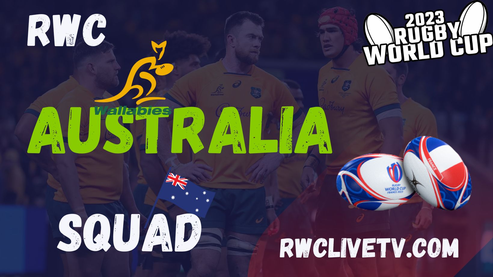 Australia RWC Team 2023 Squad Schedule How To Watch Players Stats