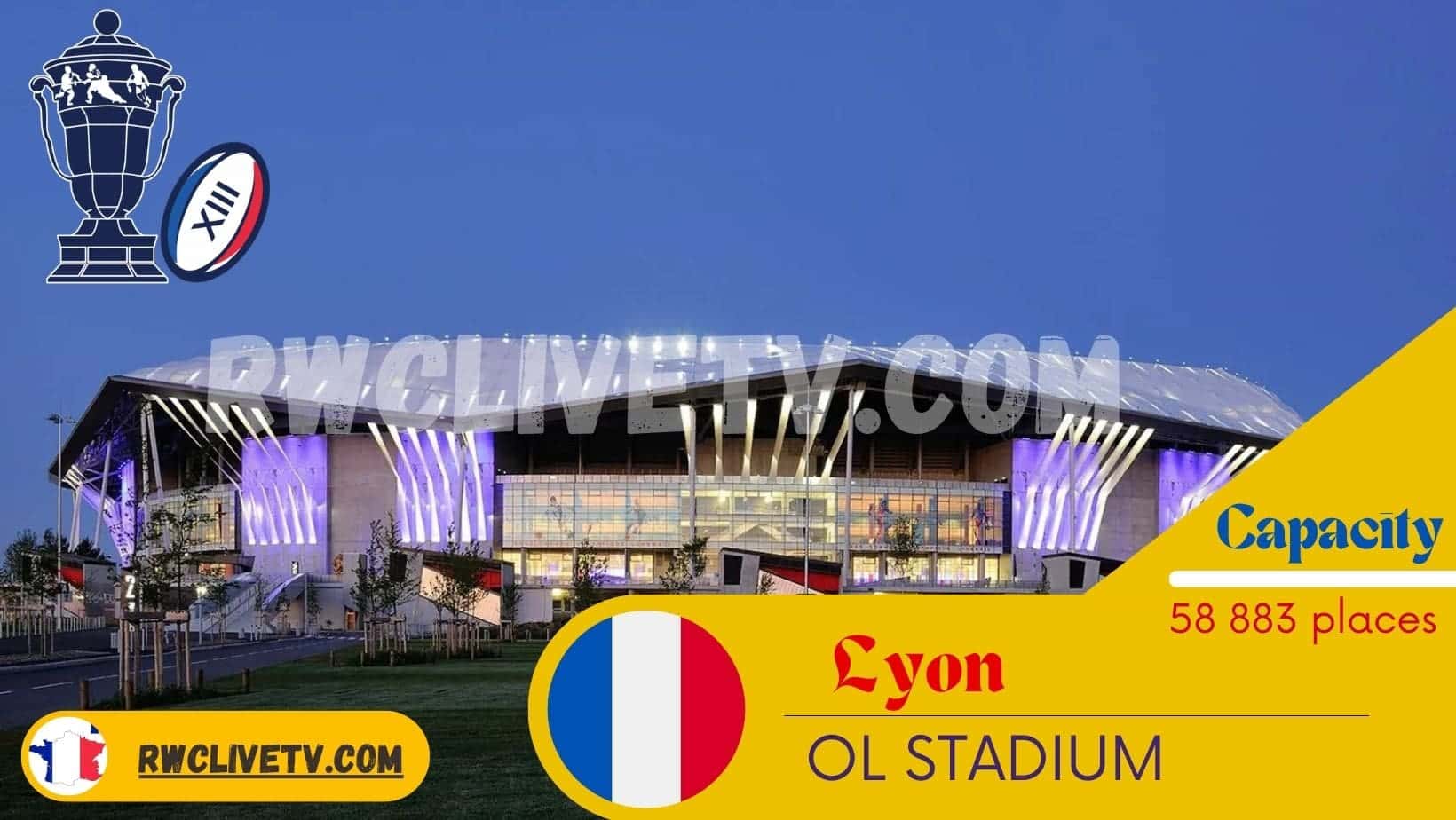 OL Stadium RWC 2023 Fixtures Live Stream