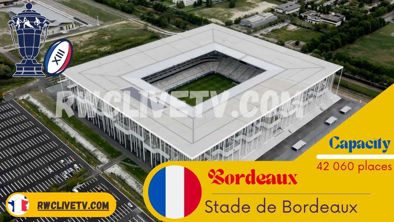 Stade De Bordeaux RWC 2023 Fixtures Live Stream
